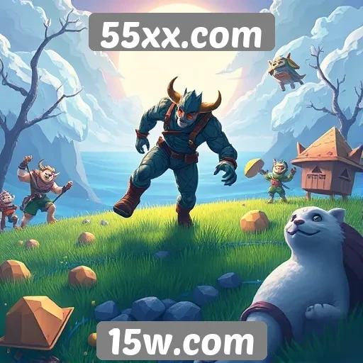 Novos lançamentos de jogos no 55xx.com atraem usuários